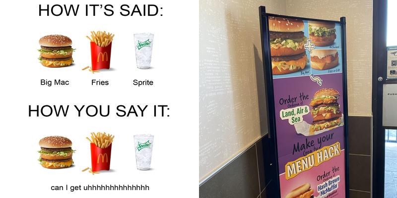 McDonald's Menu