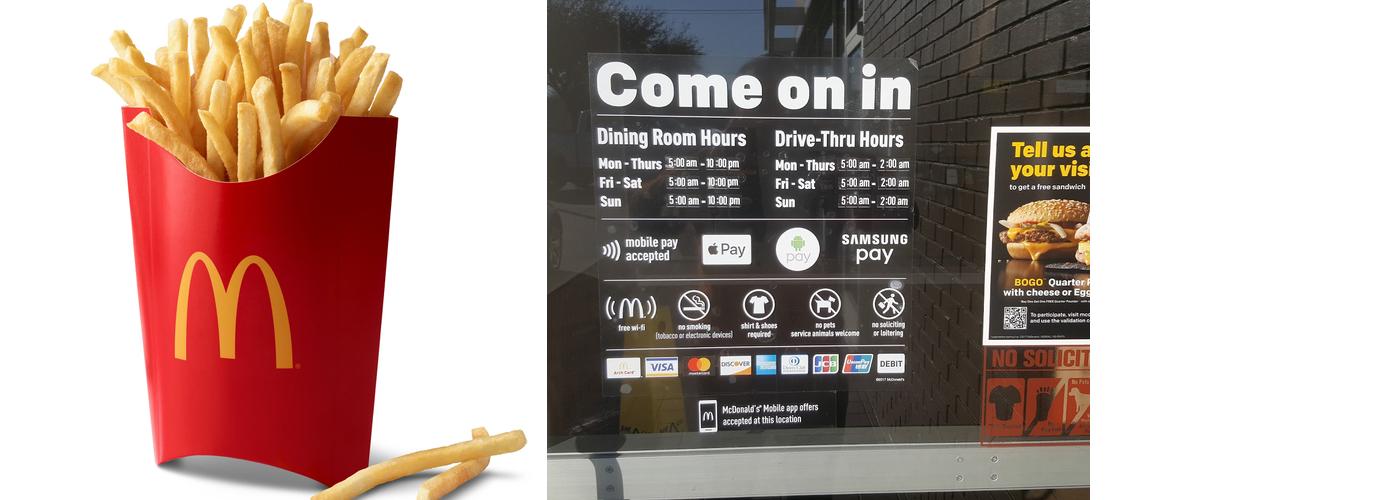 McDonald's Menu
