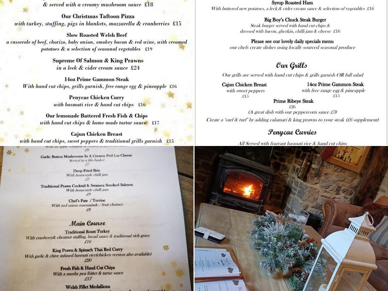 Penycae Inn Ltd Menu