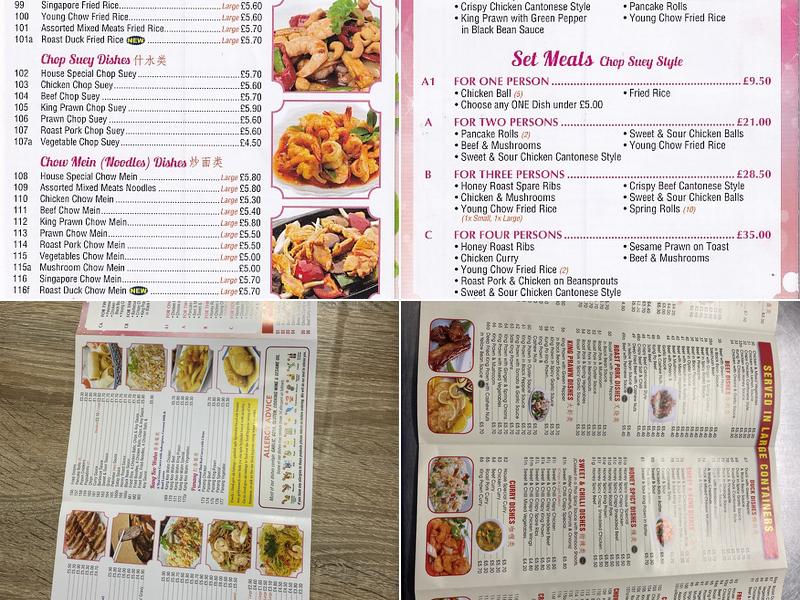 Hing Tai Menu