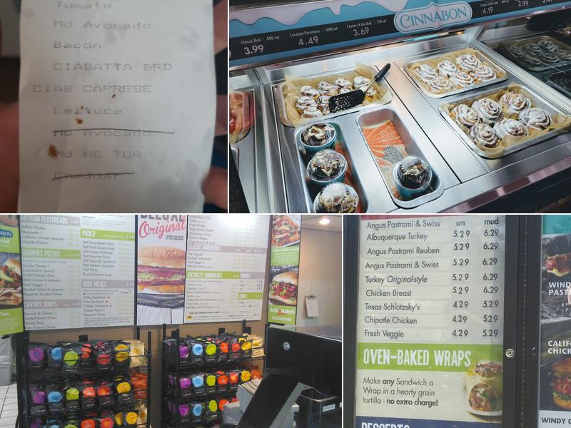 Schlotzsky's Menu