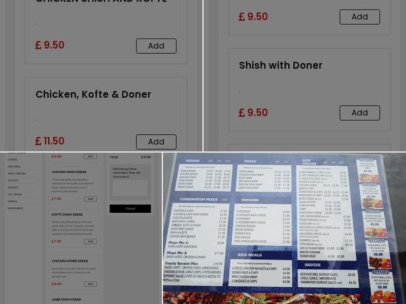 FAMILY PIZZA & KEBAB HOUSE Menu