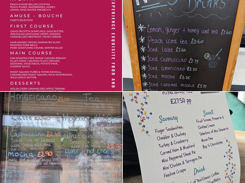 Bay 5 Coffee House Menu