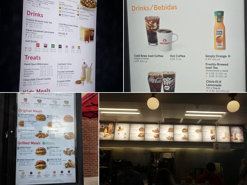 Chick-fil-A Menu