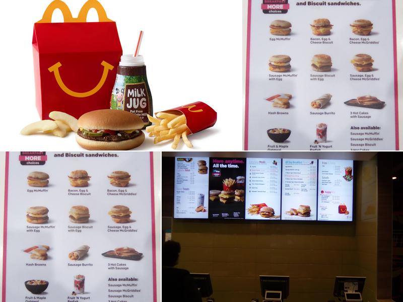 McDonald's Menu