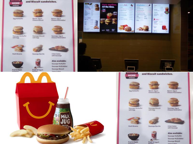 McDonald's Menu