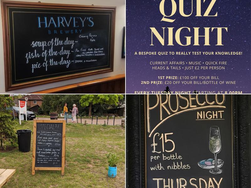 The Bricklayers Arms Menu