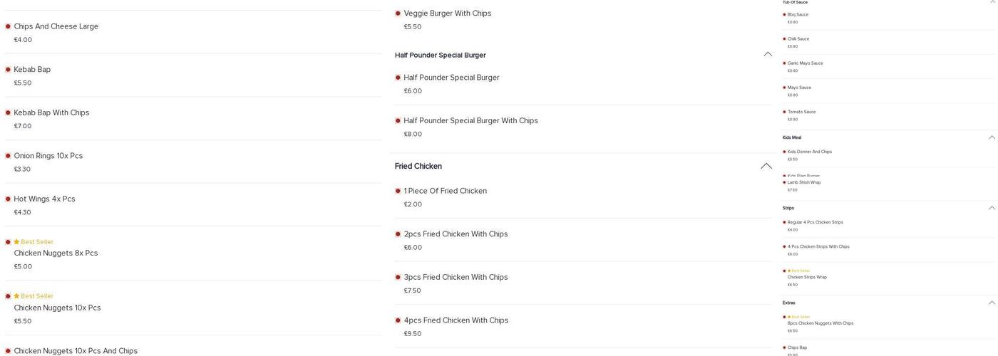 Dilan Kebab House Menu