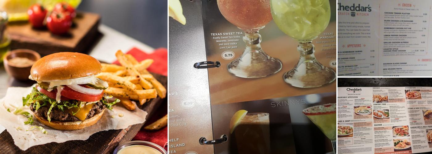 Cheddar's Scratch Kitchen Menu