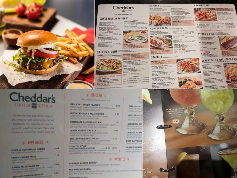Cheddar's Scratch Kitchen Menu