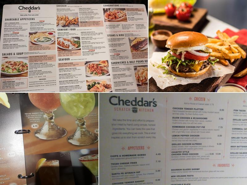 Cheddar's Scratch Kitchen Menu