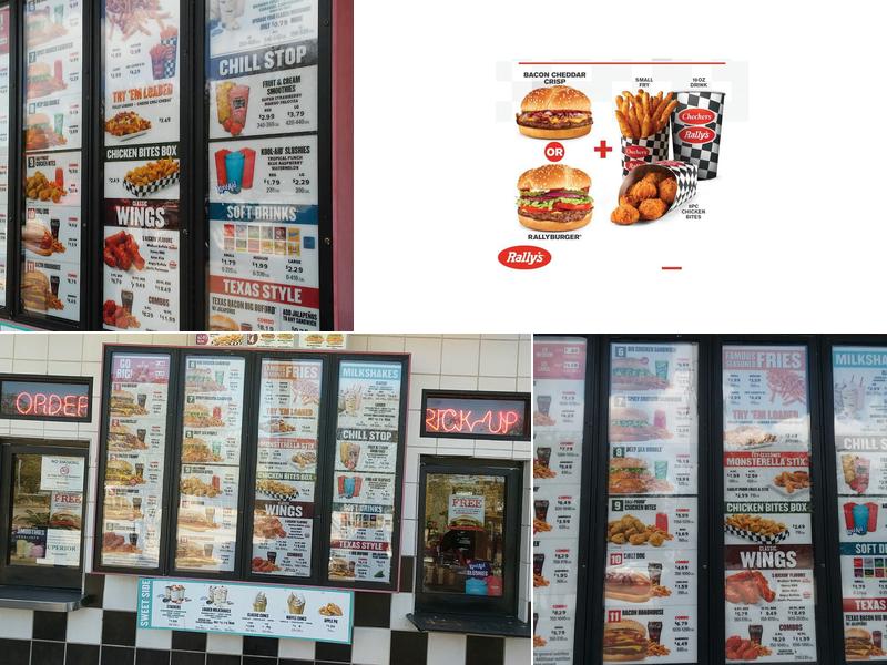 Checkers Menu