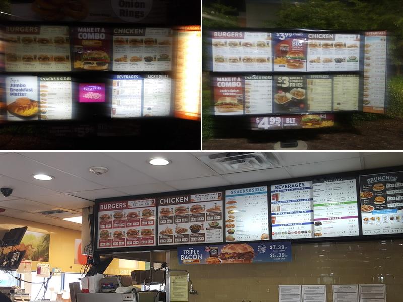 Jack in the Box Menu