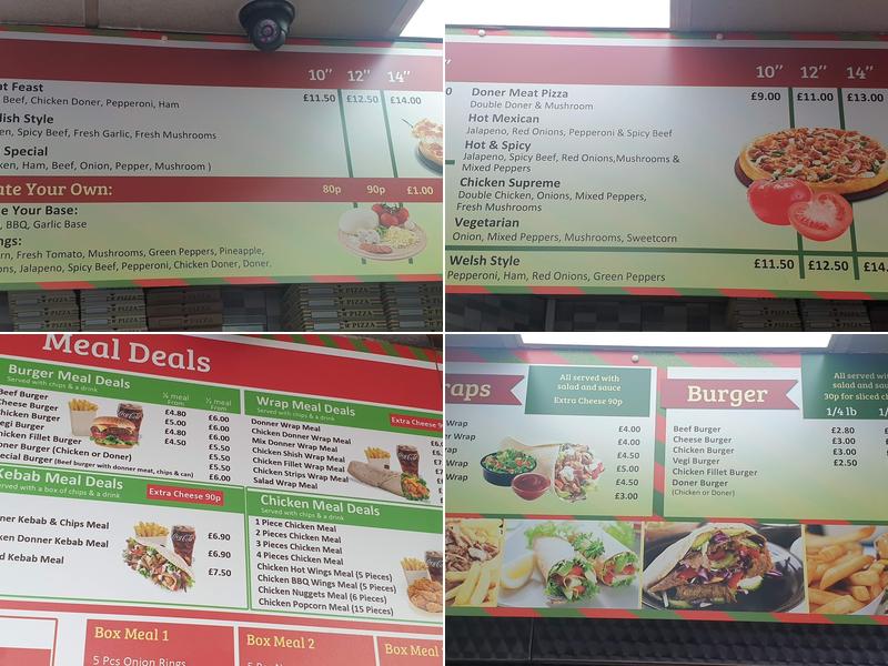 Mira Kebab House Menu