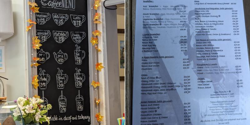 Truly Scrumptious Menu