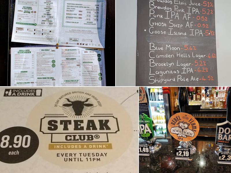 The Red Lion Inn - JD Wetherspoon Menu