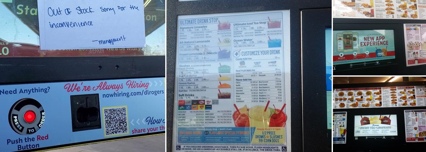 Sonic Drive-In Menu