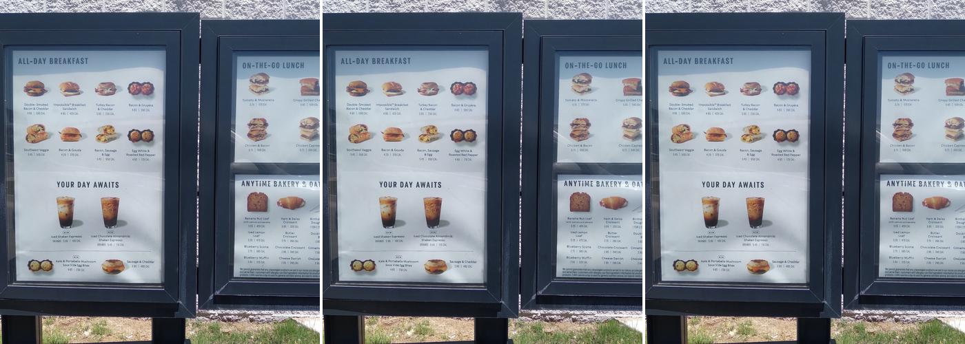 Starbucks Menu