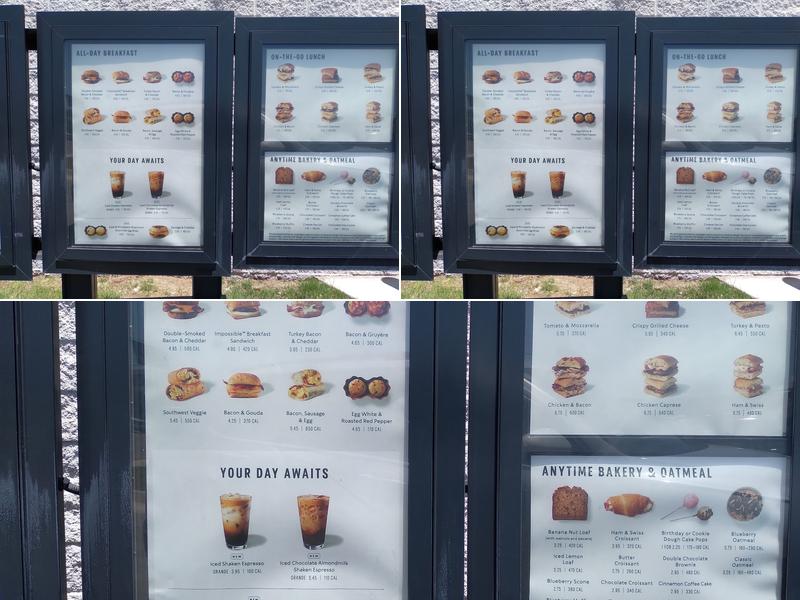 Starbucks Menu