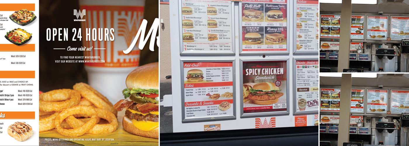 Whataburger Menu