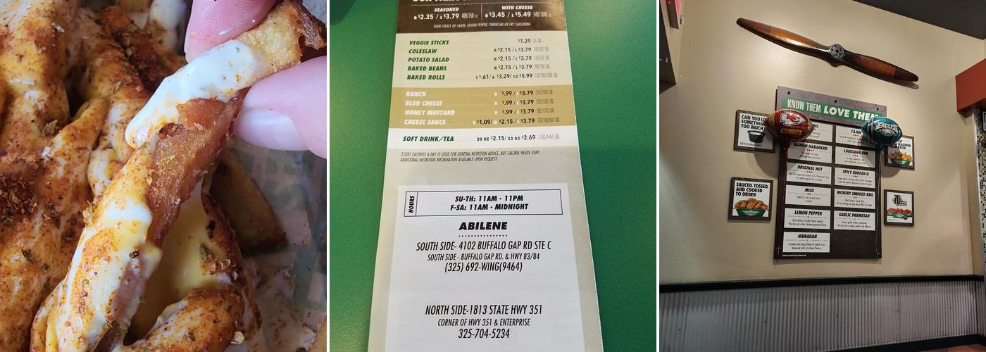 Wingstop Menu