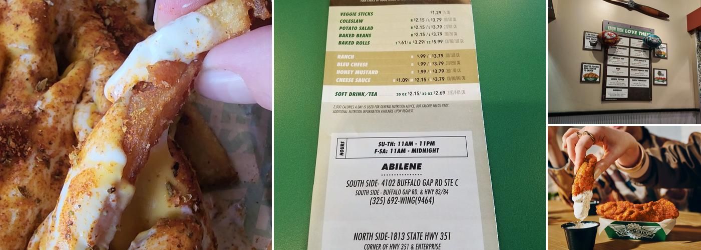 Wingstop Menu