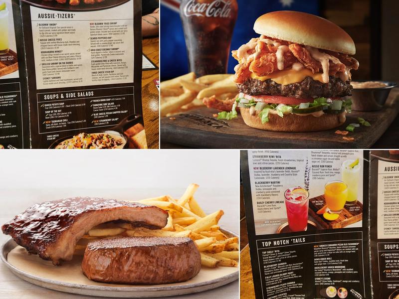Outback Steakhouse Menu
