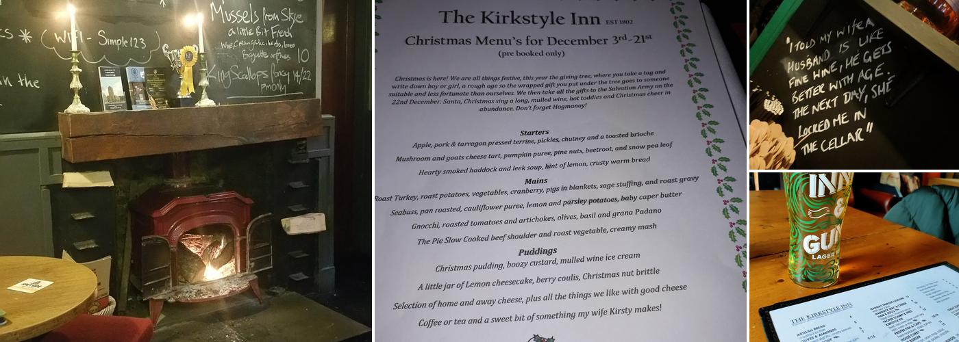 The Kirkstyle Inn Menu