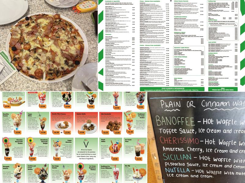 Visocchi's Cafe Menu