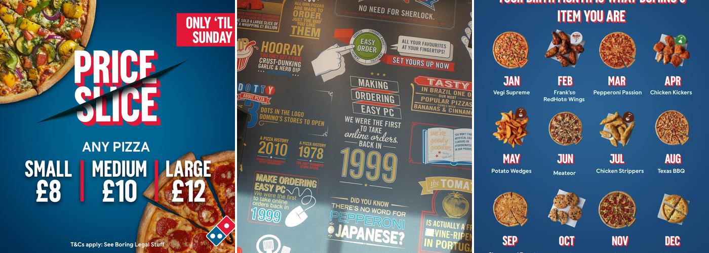 Domino's Pizza - Alsager Menu