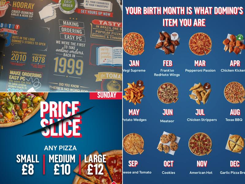 Domino's Pizza - Alsager Menu