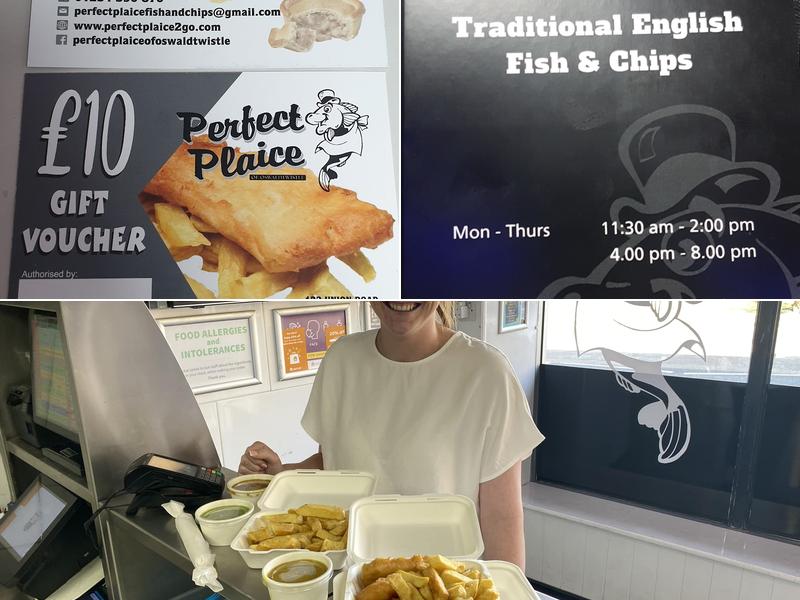 Perfect Plaice Fish & Chips Menu