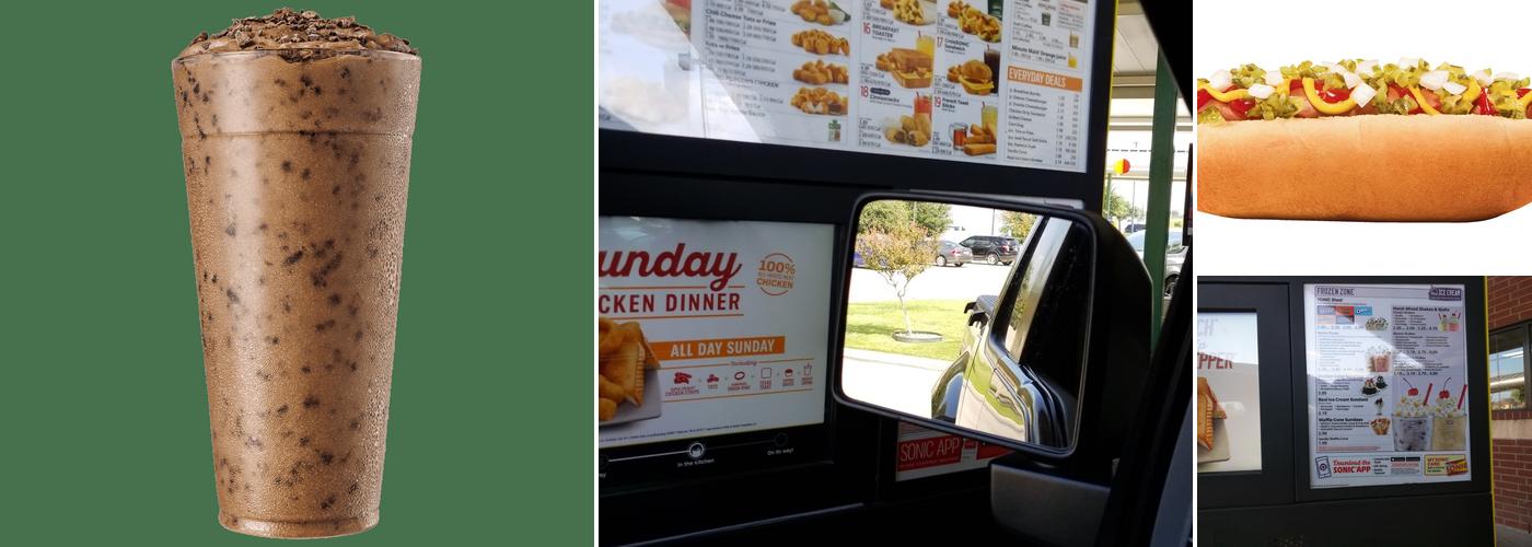 Sonic Drive-In Menu