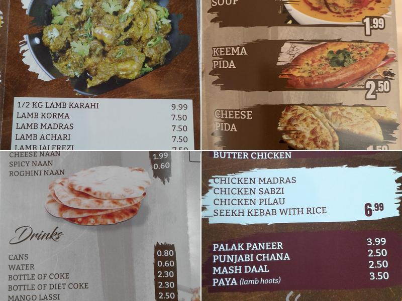AL NIAMAT & TURKISH GRILL Menu