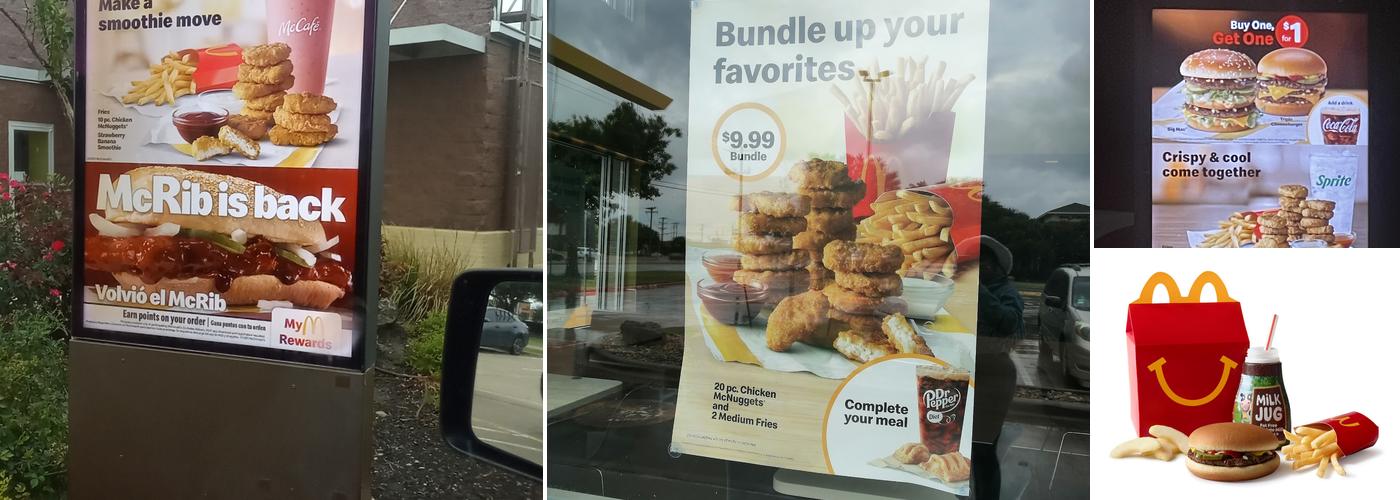 McDonald's Menu