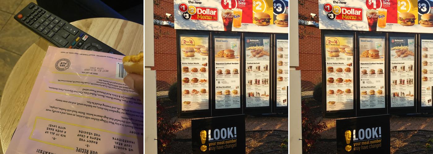 McDonald's Menu