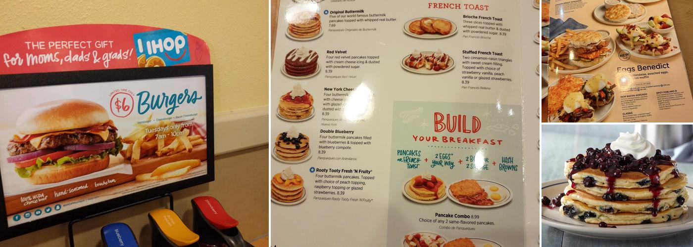 IHOP Menu