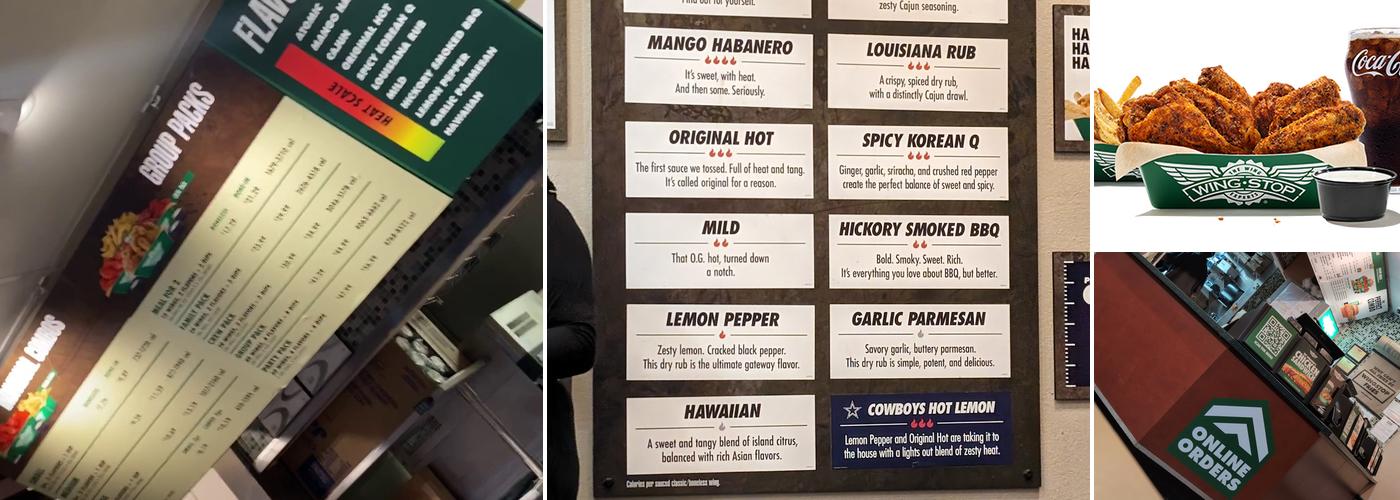 Wingstop Menu