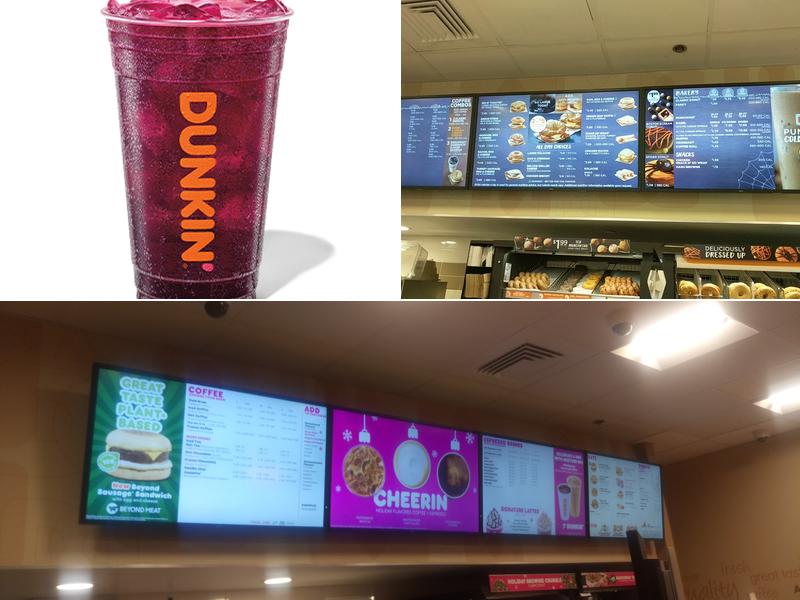 Dunkin' Menu
