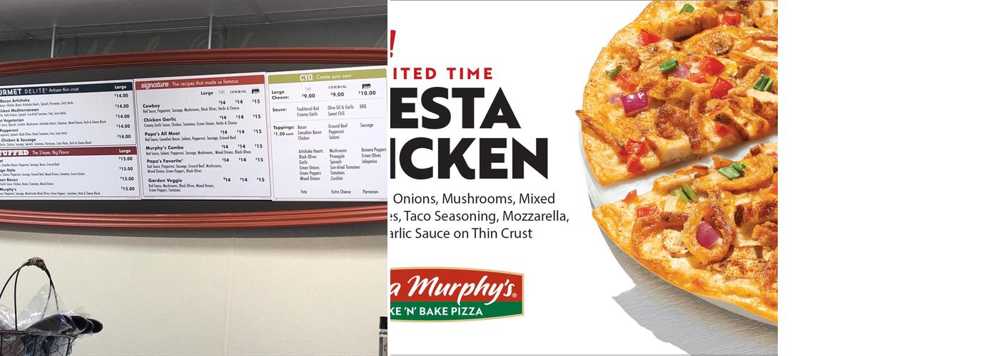 Papa Murphy's | Take 'N' Bake Pizza Menu