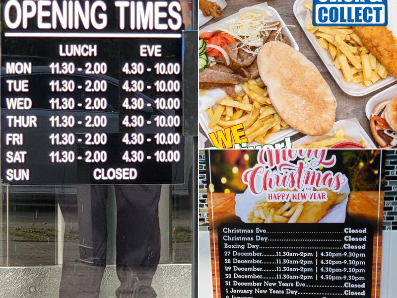 Barberry Fish Bar Menu