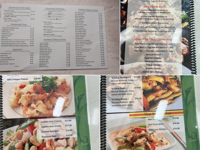 Liu Mandarin Kitchen Menu