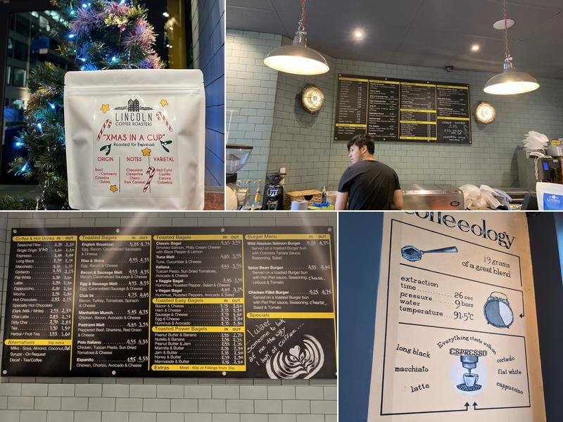 Lincoln Coffee House Menu