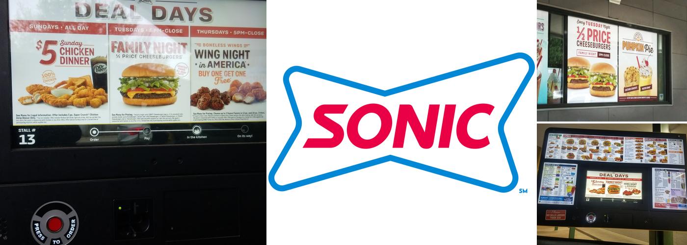 Sonic Drive-In Menu