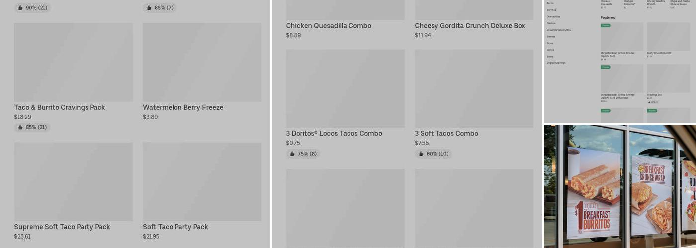 Taco Bell Menu