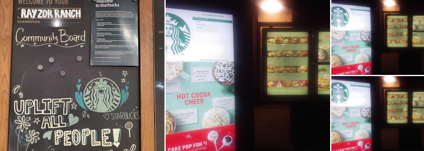 Starbucks Menu
