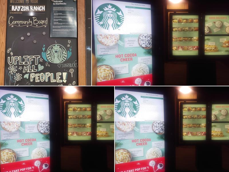 Starbucks Menu