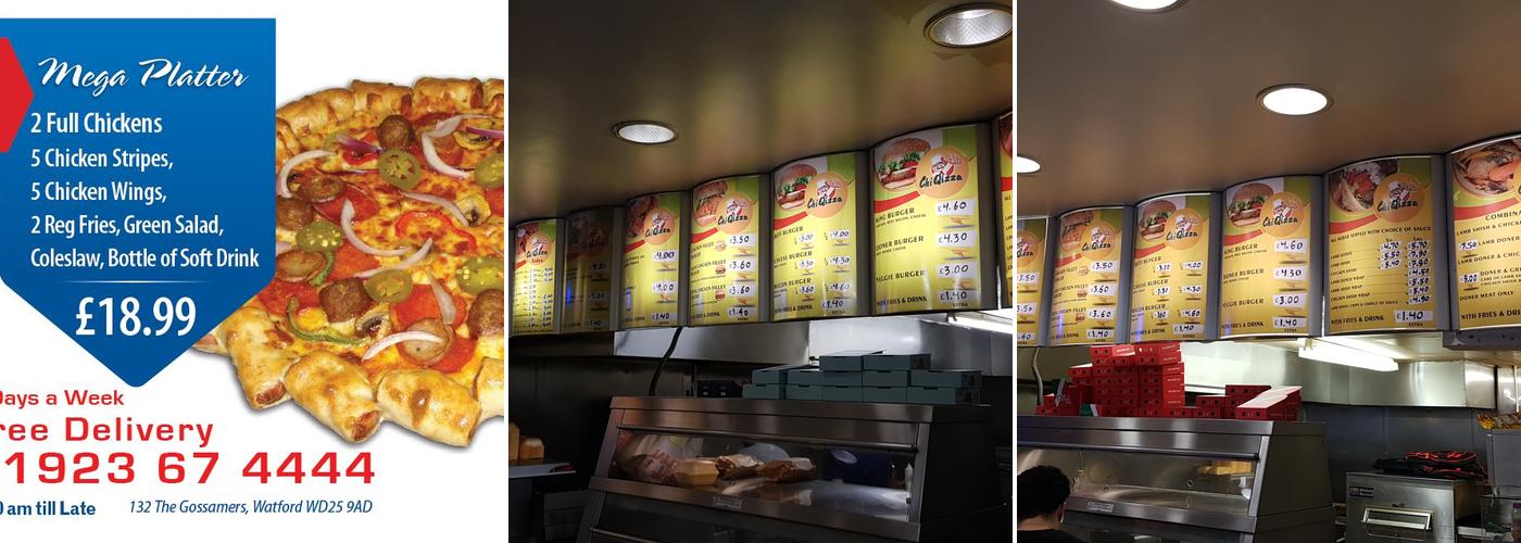 Chiqizza (Watford) Menu