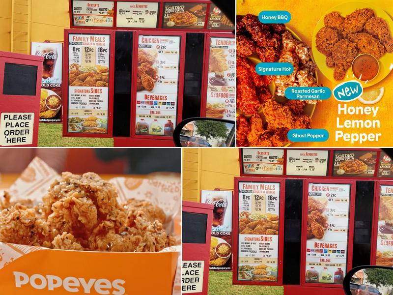 Popeyes Louisiana Kitchen Menu