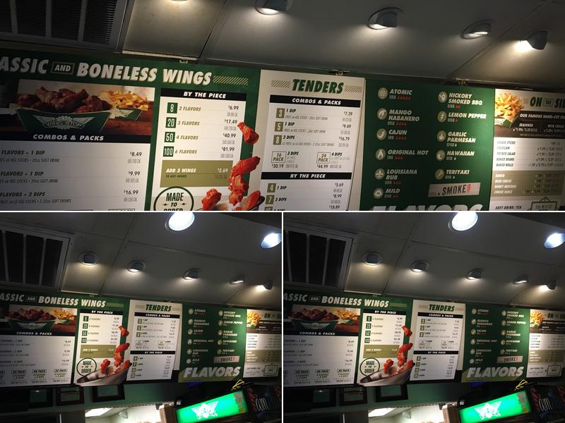 Wingstop Menu